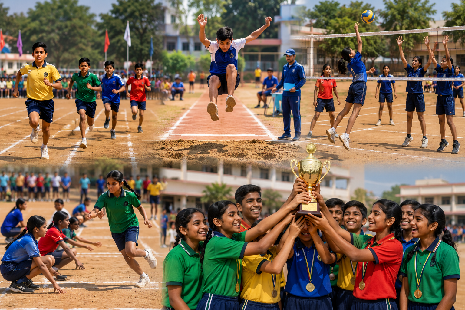 School Sports Competitions Discover New Talent