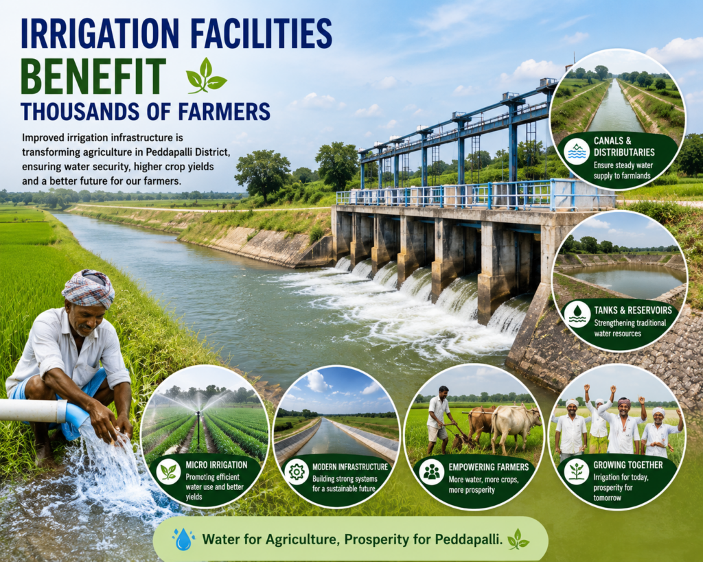 Irrigation Facilities Benefit Thousands of Farmers agri 2