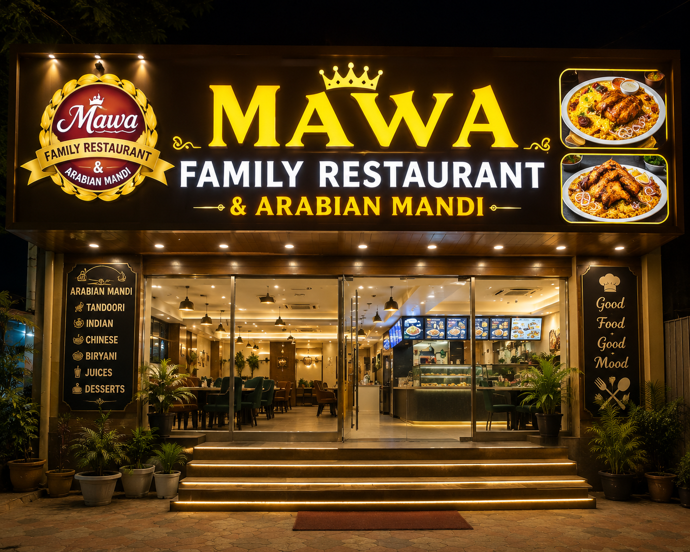 Mawa Family Restaurant & Arabian mandi
