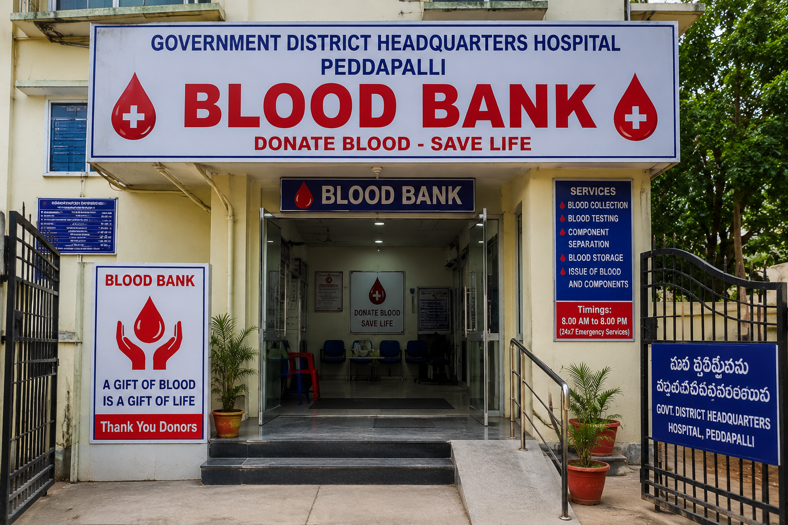 Government District Headquarters Hospital Blood Bank